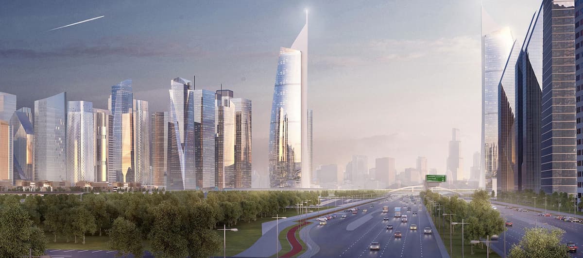 ابسايدر تاور العاصمة الادارية لشركة دبي
