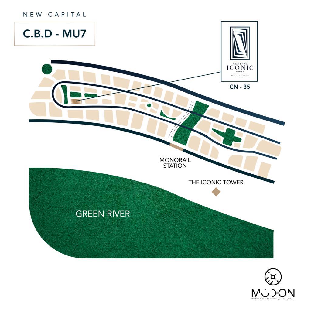 سنترال ايكونيك تاور العاصمة الادارية الجديدة Central Iconic Tower new capital