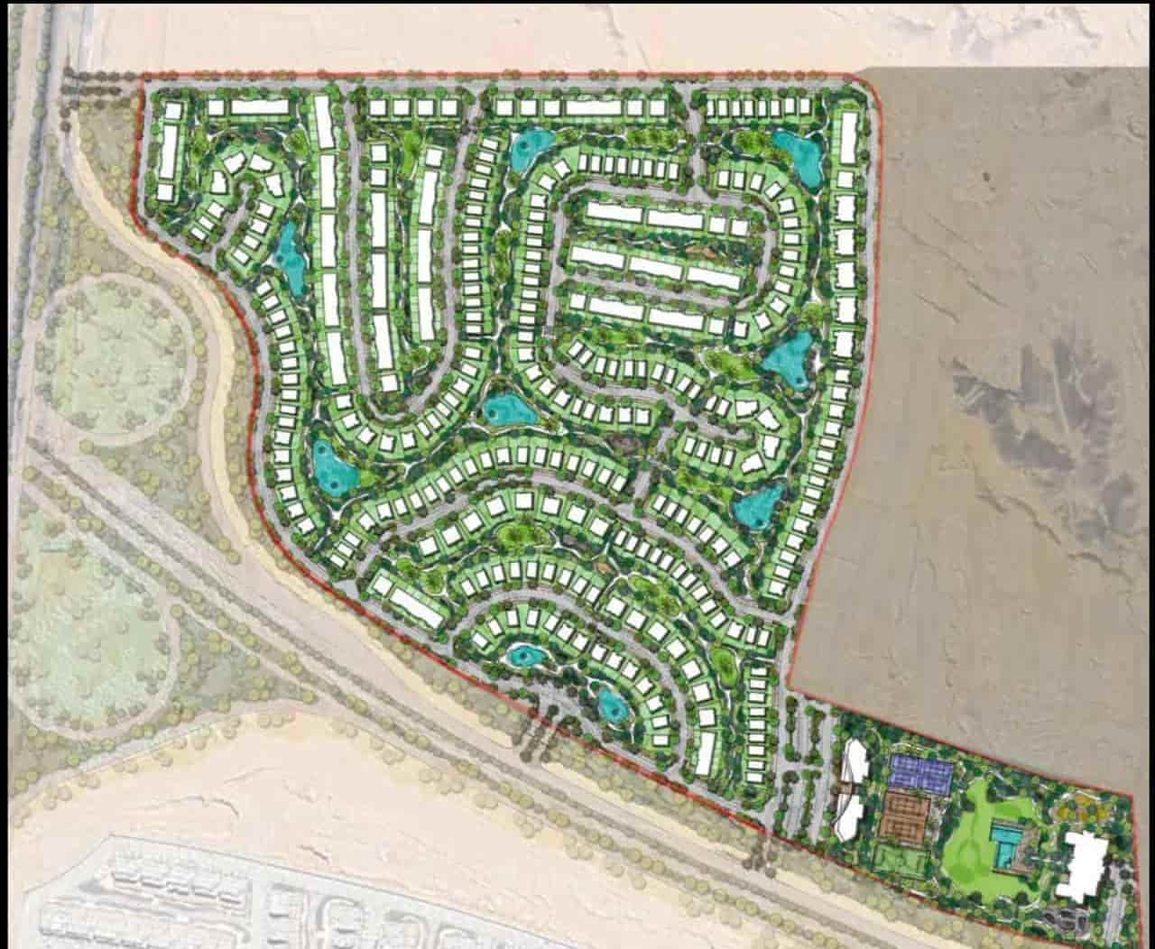 ماستر بلان مشروع الباتيو جاد العاصمة الادارية